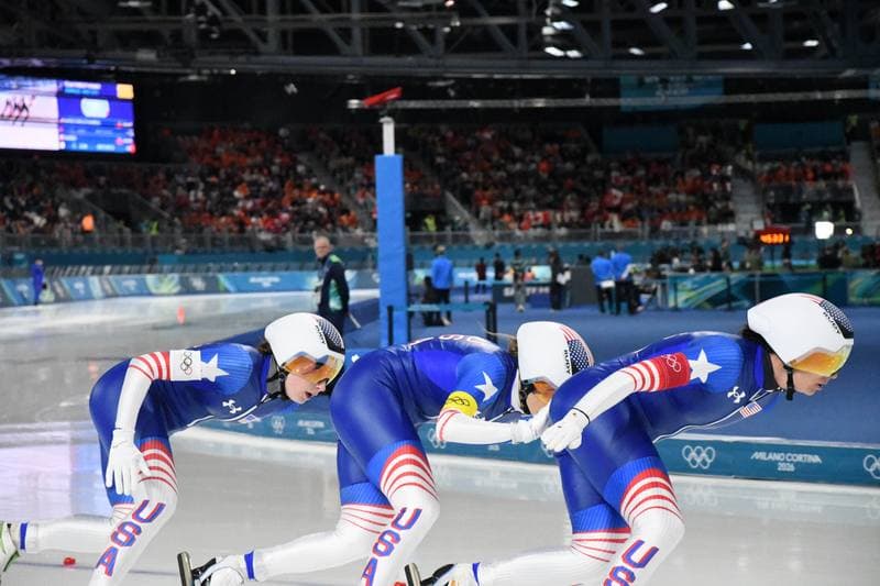 Speed Skating. Olympic Winter Games Milano-Cortina 2026. Women's Team Pursuit. 17.02.2026