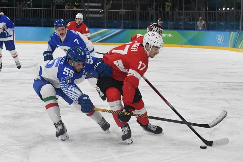 Ice Hockey. Italy. Training. 14.02.2026