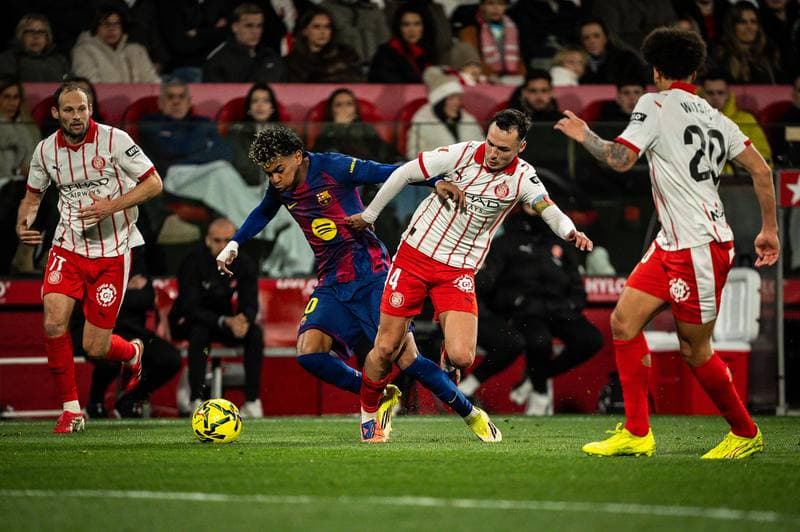 Football. La Liga. Girona - Barcelona. 16.02.2026