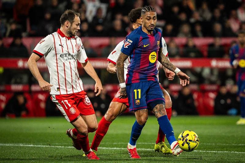 Football. La Liga. Girona - Barcelona. 16.02.2026