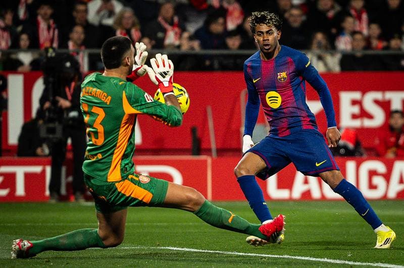 Football. La Liga. Girona - Barcelona. 16.02.2026