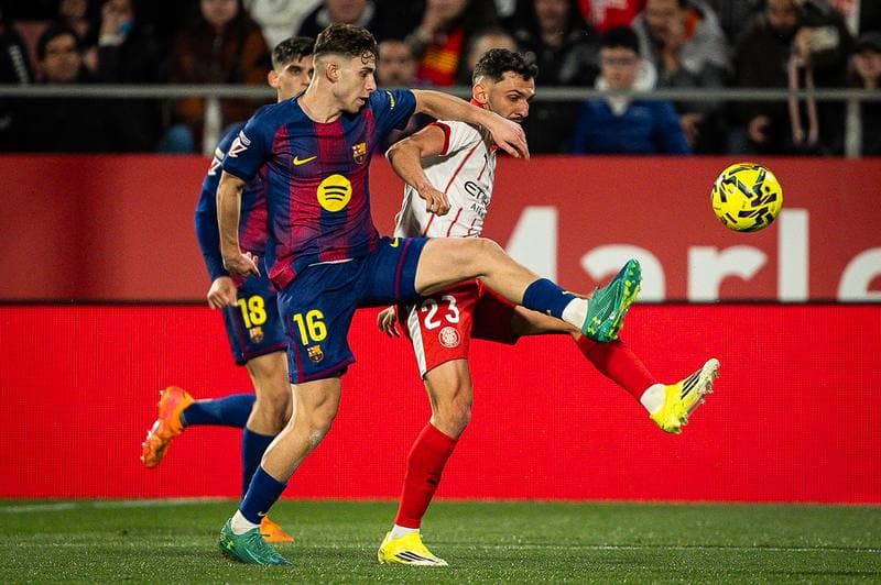 Football. La Liga. Girona - Barcelona. 16.02.2026