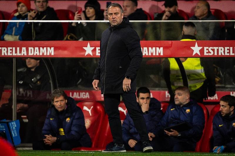 Football. La Liga. Girona - Barcelona. 16.02.2026