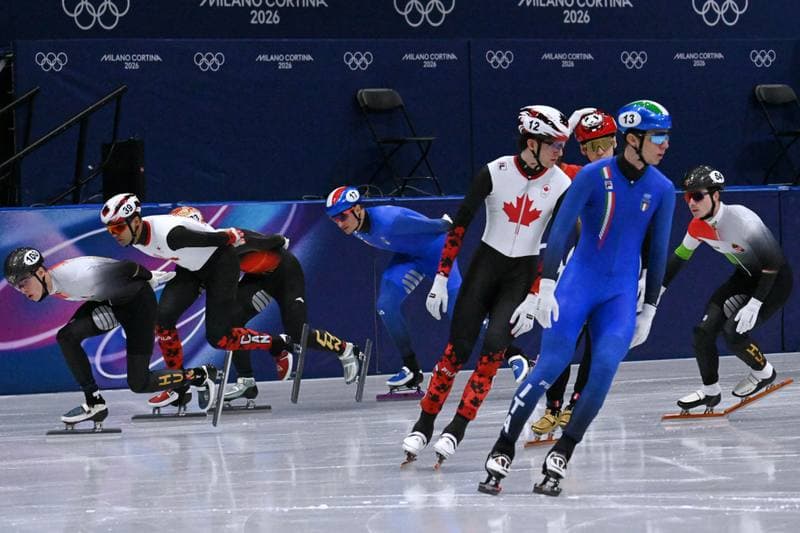 Short Track Speed Skating. Olympic Winter Games Milano-Cortina 2026. Mixed Team Relay 5000m. 16.02.2026