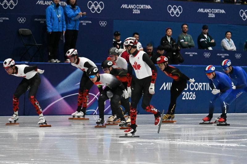 Short Track Speed Skating. Olympic Winter Games Milano-Cortina 2026. Mixed Team Relay 5000m. 16.02.2026