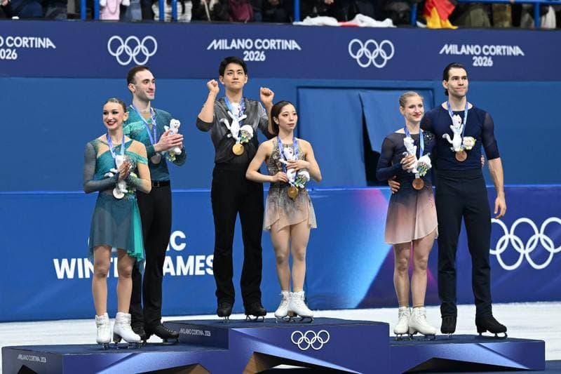 Figure Skating. Milano Cortina 2026 Winter Olympics. Matteo Rizzo. 08.02.2026