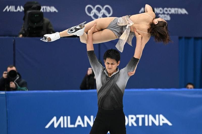 Figure Skating. Milano Cortina 2026 Winter Olympics. Matteo Rizzo. 08.02.2026