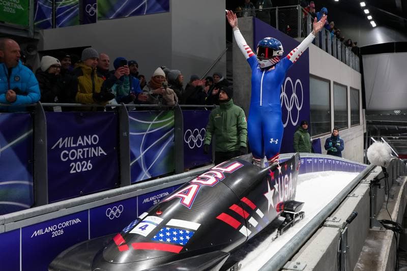 Bobsleigh. Olympic Winter Games Milano-Cortina 2026. Gold Medal Race. 16.02.2026