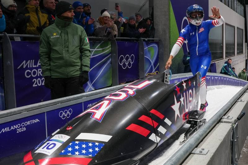 Bobsleigh. Olympic Winter Games Milano-Cortina 2026. Gold Medal Race. 16.02.2026