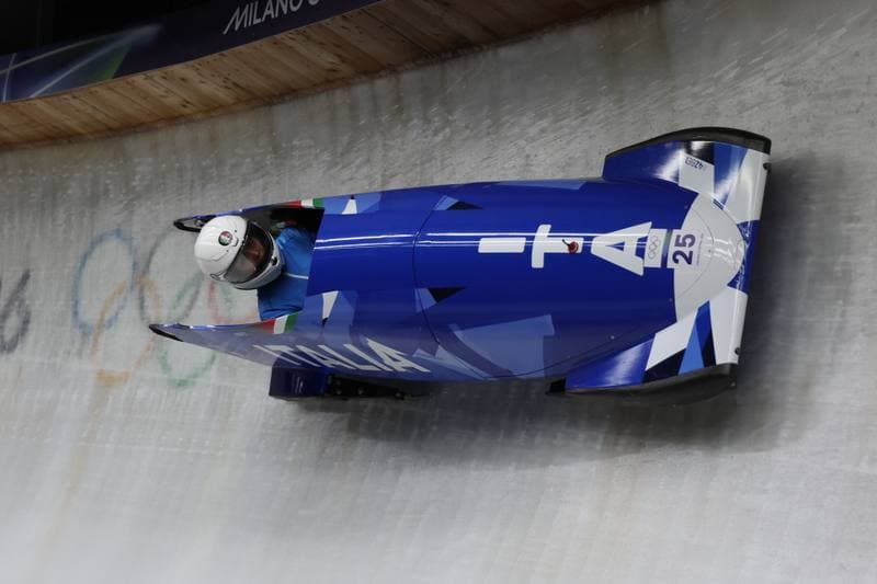 Bobsleigh. Olympic Winter Games Milano-Cortina 2026. Gold Medal Race. 16.02.2026
