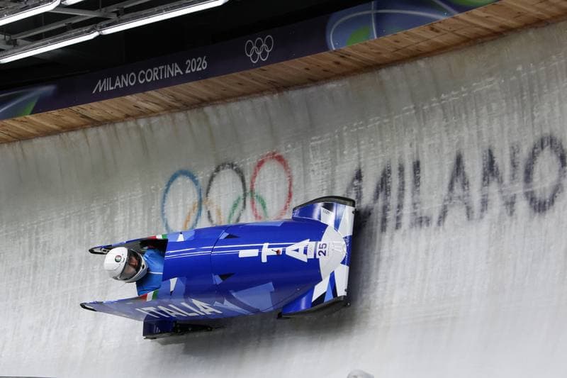 Bobsleigh. Olympic Winter Games Milano-Cortina 2026. Gold Medal Race. 16.02.2026