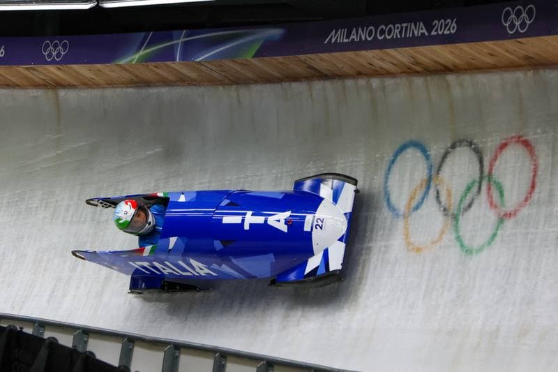 Bobsleigh. Olympic Winter Games Milano-Cortina 2026. Gold Medal Race. 16.02.2026