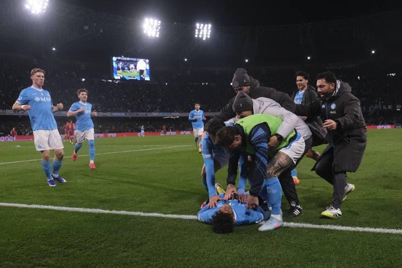 Football. Serie A. SSC Napoli - AS Roma. 15.02.2026
