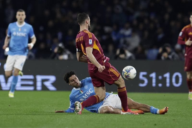 Football. Serie A. SSC Napoli - AS Roma. 15.02.2026