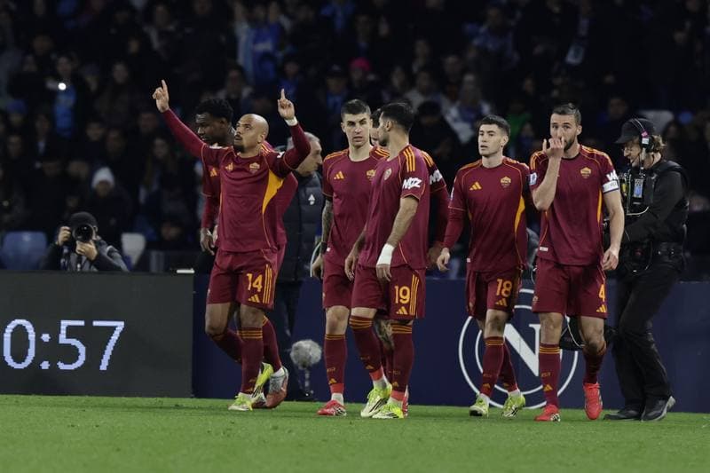 Football. Serie A. SSC Napoli - AS Roma. 15.02.2026