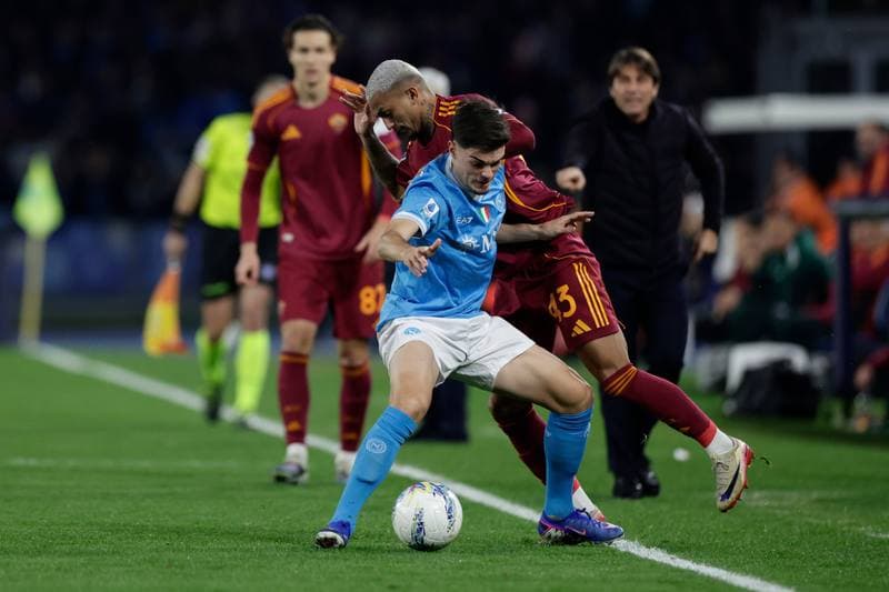 Football. Serie A. SSC Napoli - AS Roma. 15.02.2026