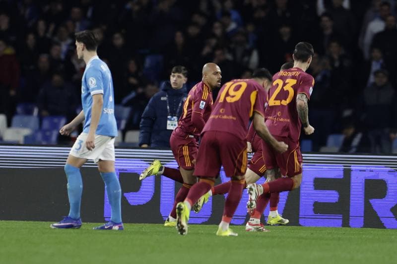 Football. Serie A. SSC Napoli - AS Roma. 15.02.2026