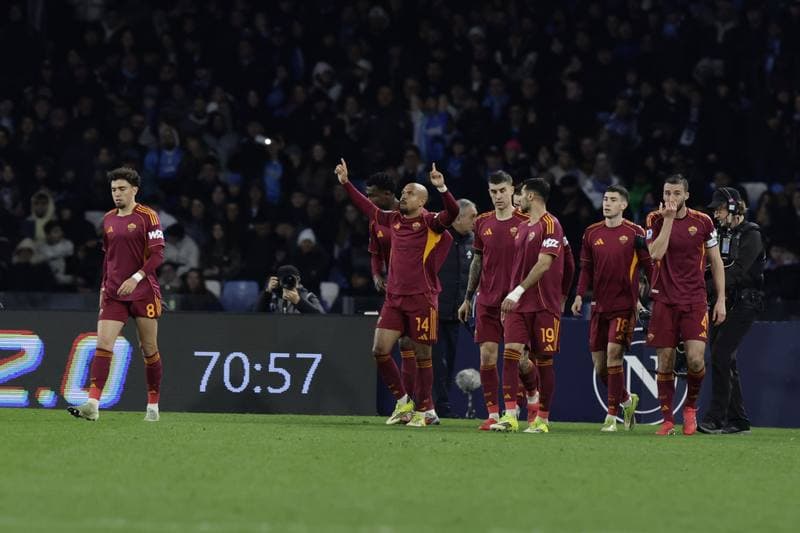 Football. Serie A. SSC Napoli - AS Roma. 15.02.2026