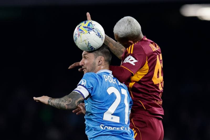 Football. Serie A. SSC Napoli - AS Roma. 15.02.2026