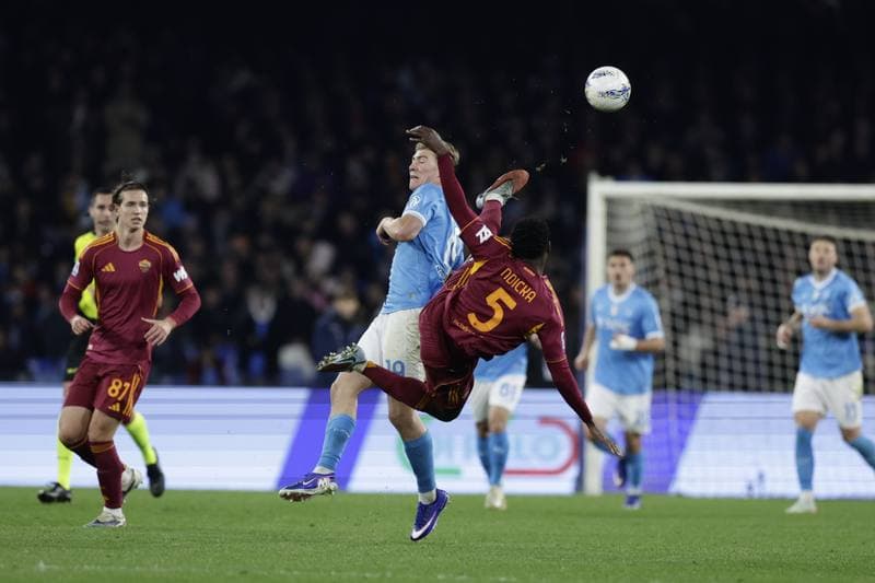 Football. Serie A. SSC Napoli - AS Roma. 15.02.2026