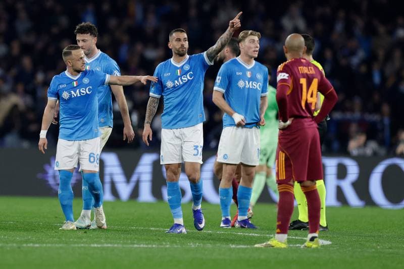 Football. Serie A. SSC Napoli - AS Roma. 15.02.2026