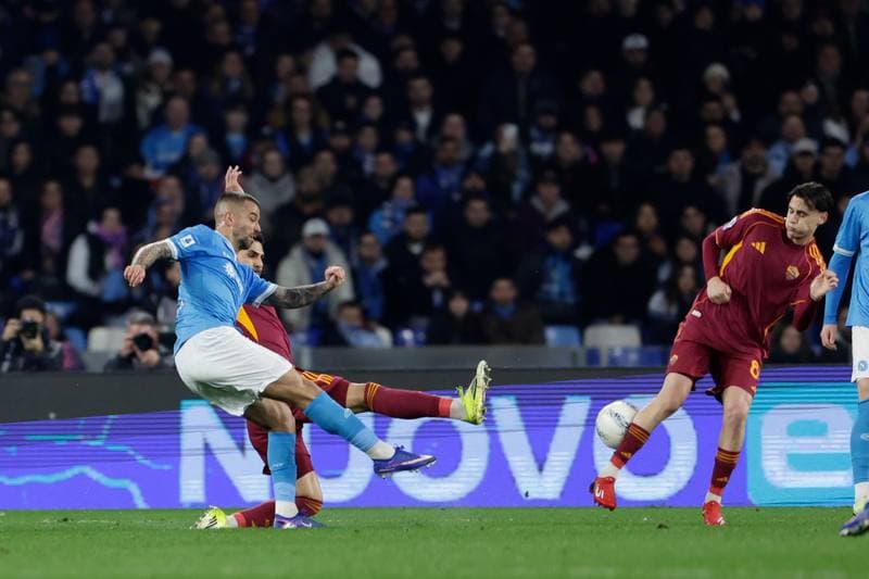 Football. Serie A. SSC Napoli - AS Roma. 15.02.2026