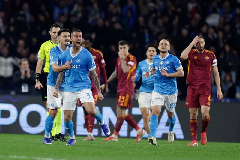 Football. Serie A. SSC Napoli - AS Roma. 15.02.2026