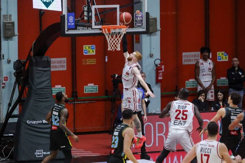 Basketball. Italian Basketball Serie A. Vanoli Basket Cremona - EA7 Emporio Armani Milano. 15.02.2026
