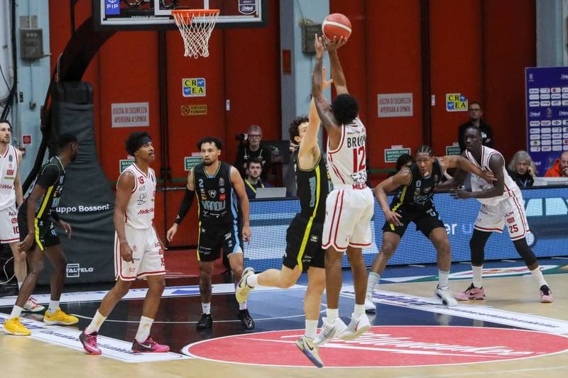 Basketball. Italian Basketball Serie A. Vanoli Basket Cremona - EA7 Emporio Armani Milano. 15.02.2026