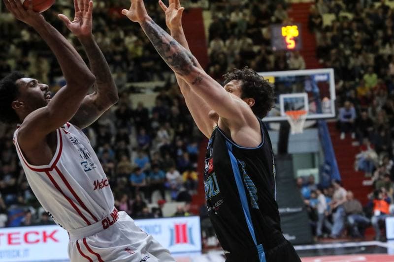 Basketball. Italian Basketball Serie A. Vanoli Basket Cremona - EA7 Emporio Armani Milano. 15.02.2026