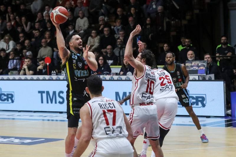 Basketball. Italian Basketball Serie A. Vanoli Basket Cremona - EA7 Emporio Armani Milano. 15.02.2026