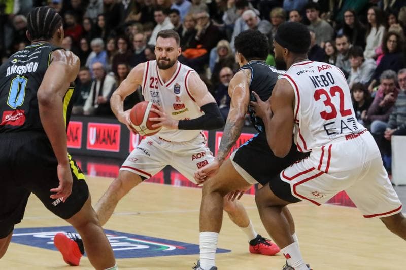 Basketball. Italian Basketball Serie A. Vanoli Basket Cremona - EA7 Emporio Armani Milano. 15.02.2026