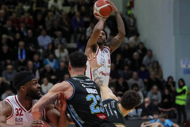 Basketball. Italian Basketball Serie A. Vanoli Basket Cremona - EA7 Emporio Armani Milano. 15.02.2026
