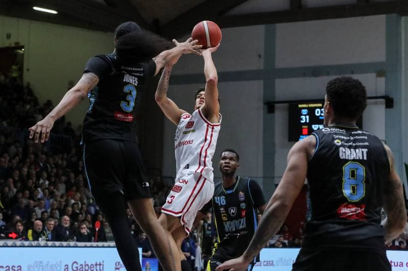 Basketball. Italian Basketball Serie A. Vanoli Basket Cremona - EA7 Emporio Armani Milano. 15.02.2026