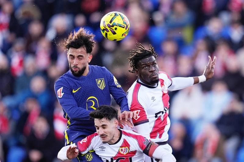 Football. La Liga. Rayo Vallecano - Atletico Madrid. 15.02.2026