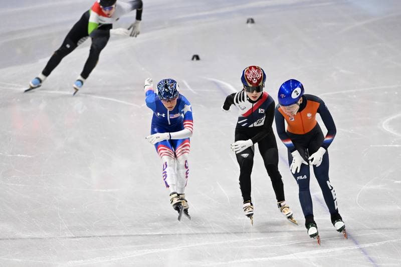 Short Track Speed Skating. Olympic Winter Games Milano-Cortina 2026. Women's 1000m Final. 16.02.2026