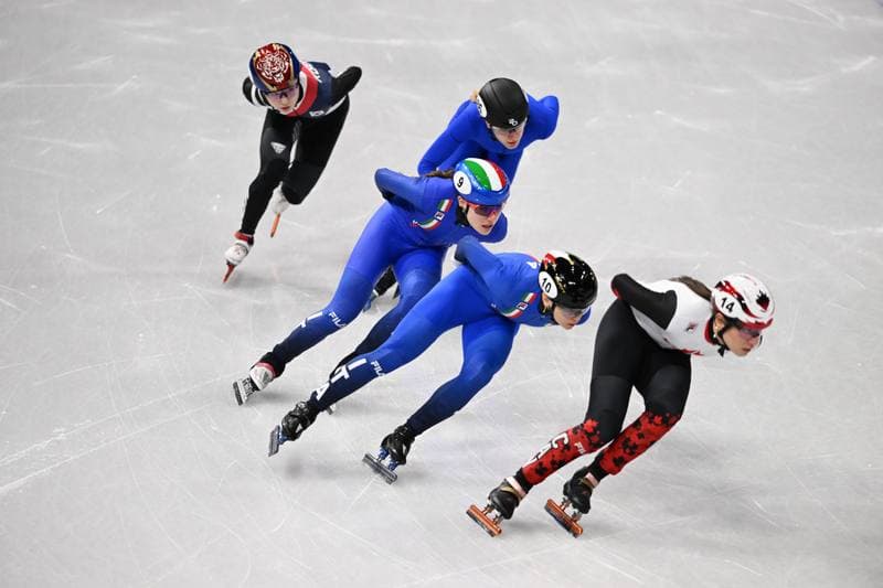 Short Track Speed Skating. Olympic Winter Games Milano-Cortina 2026. Women's 1000m Final. 16.02.2026