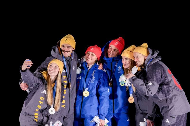 Skeleton. Olympic Winter Games Milano-Cortina 2026. Mixed Team Competition. 15.02.2026