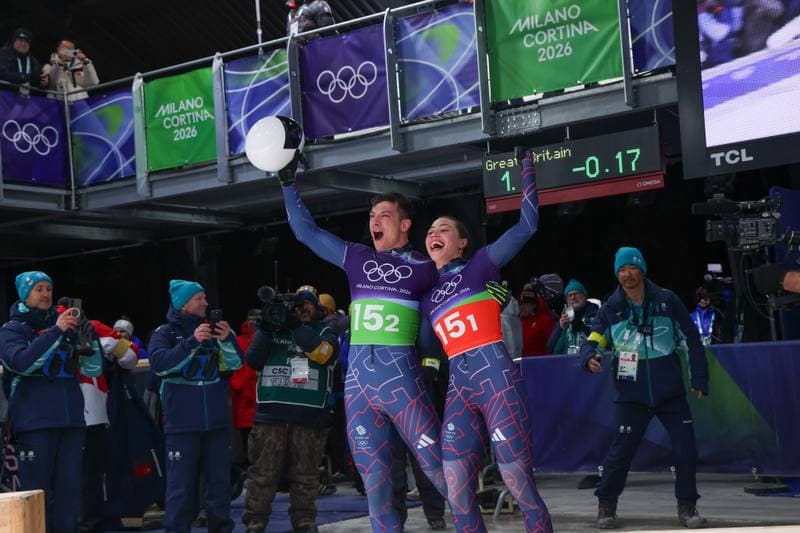 Skeleton. Olympic Winter Games Milano-Cortina 2026. Mixed Team Competition. 15.02.2026