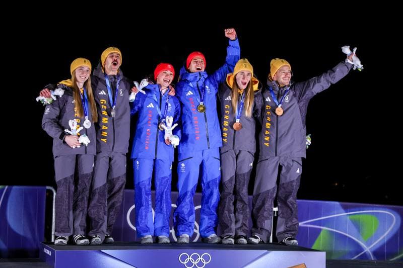 Skeleton. Olympic Winter Games Milano-Cortina 2026. Mixed Team Competition. 15.02.2026