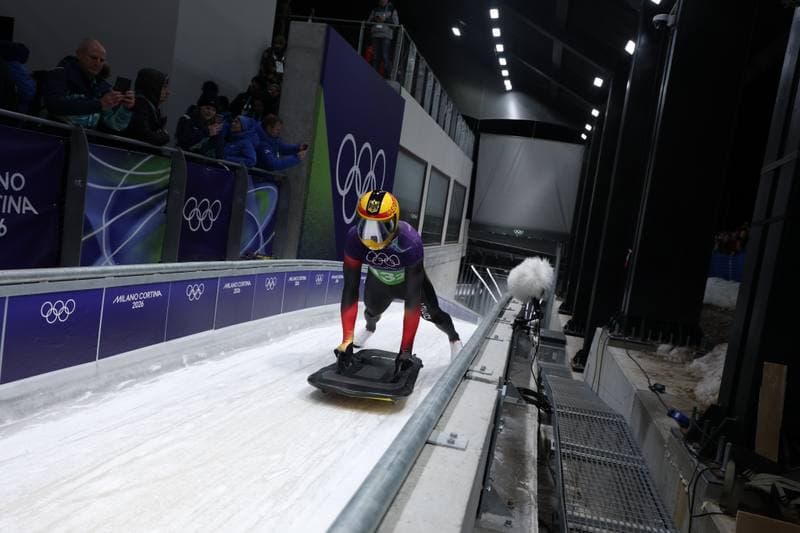 Skeleton. Olympic Winter Games Milano-Cortina 2026. Mixed Team Competition. 15.02.2026