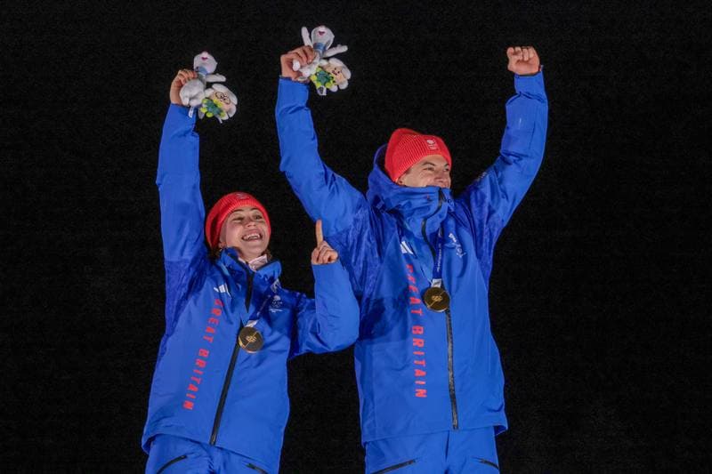 Skeleton. Olympic Winter Games Milano-Cortina 2026. Mixed Team Competition. 15.02.2026