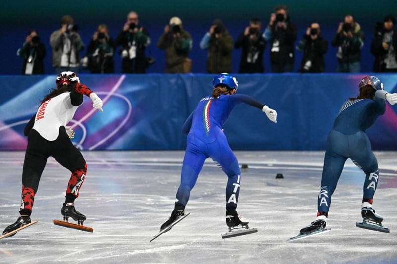 Short Track Speed Skating. Olympic Winter Games Milano-Cortina 2026. Women's 1000m Final. 16.02.2026