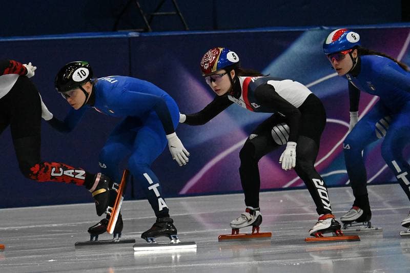 Short Track Speed Skating. Olympic Winter Games Milano-Cortina 2026. Women's 1000m Final. 16.02.2026
