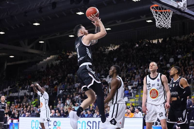Basketball. Italian Serie A. Virtus Olidata Bologna - APU Old Wild West Udine. 15.02.2026