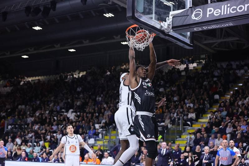 Basketball. Italian Serie A. Virtus Olidata Bologna - APU Old Wild West Udine. 15.02.2026