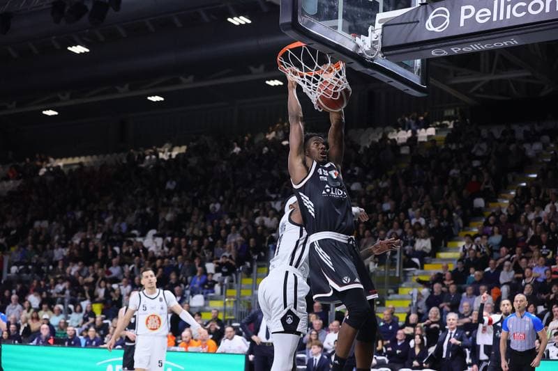 Basketball. Italian Serie A. Virtus Olidata Bologna - APU Old Wild West Udine. 15.02.2026