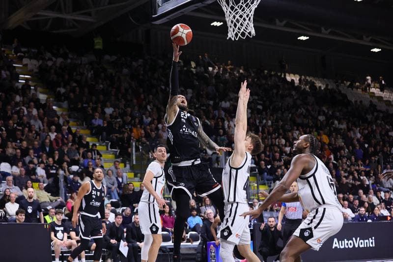 Basketball. Italian Serie A. Virtus Olidata Bologna - APU Old Wild West Udine. 15.02.2026