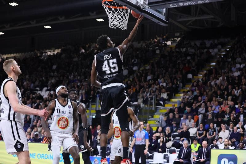 Basketball. Italian Serie A. Virtus Olidata Bologna - APU Old Wild West Udine. 15.02.2026