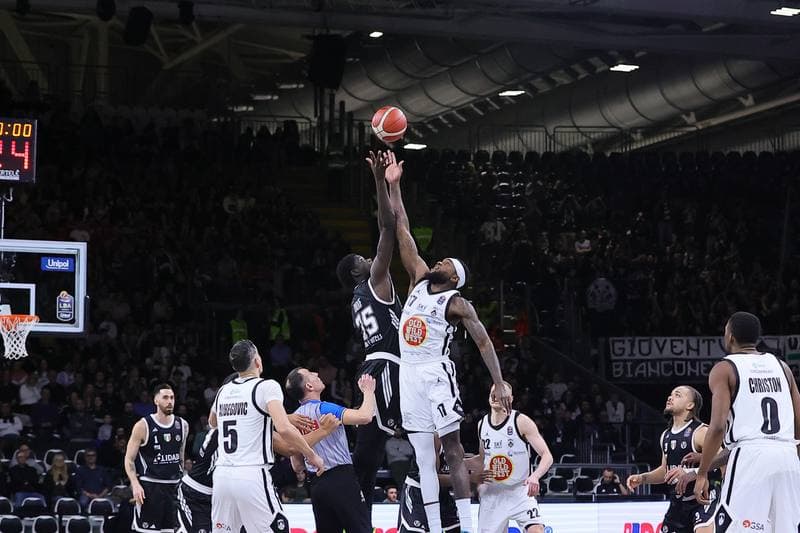 Basketball. Italian Serie A. Virtus Olidata Bologna - APU Old Wild West Udine. 15.02.2026